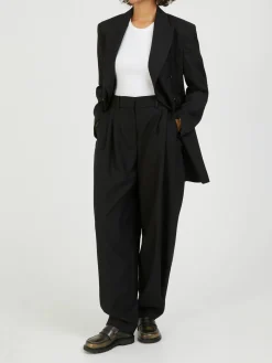 Wollhose Schwarz