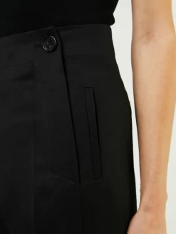 Wollhose Schwarz