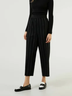 Wollhose Schwarz