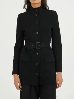 Wolljacke Schwarz