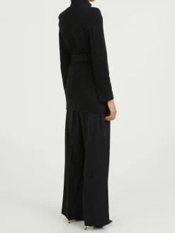 Wolljacke Schwarz