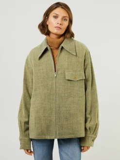 Wolljacke 'Vitale' Grün