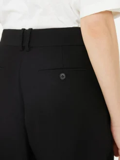 Woll-Leinenhose 'Lilas Pant' Schwarz