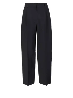 Woll-Leinenhose 'Lilas Pant' Schwarz