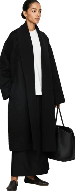 Wollmantel 'Aneta' Schwarz