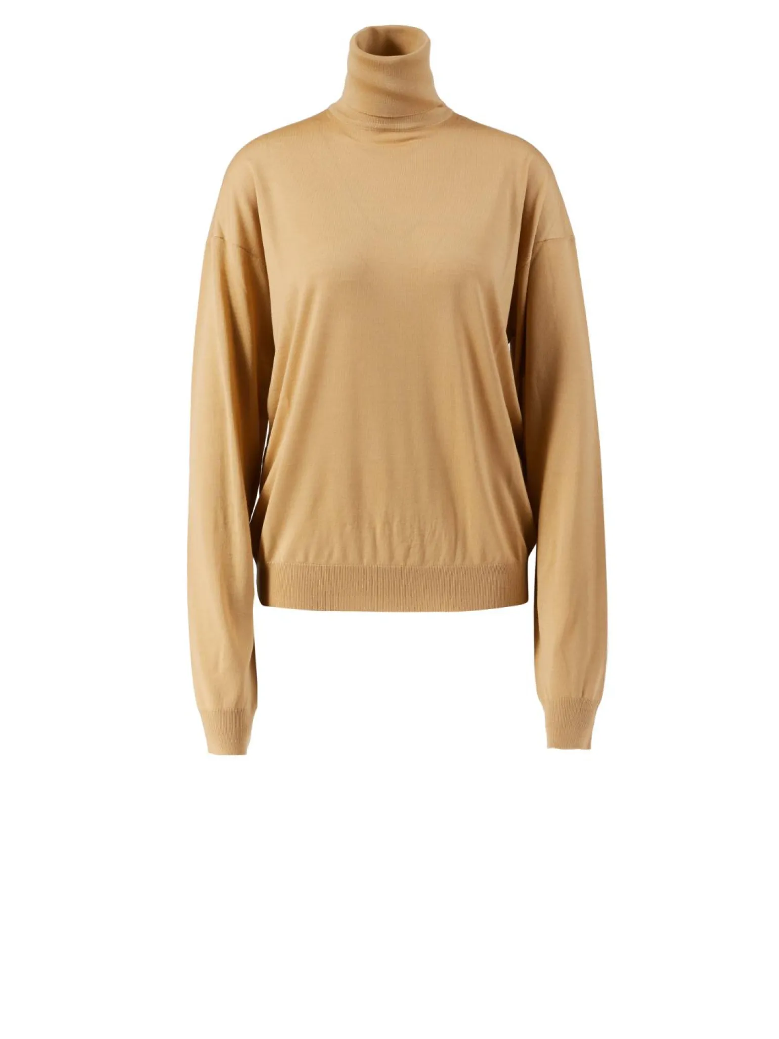 Wollpullover Hellbraun