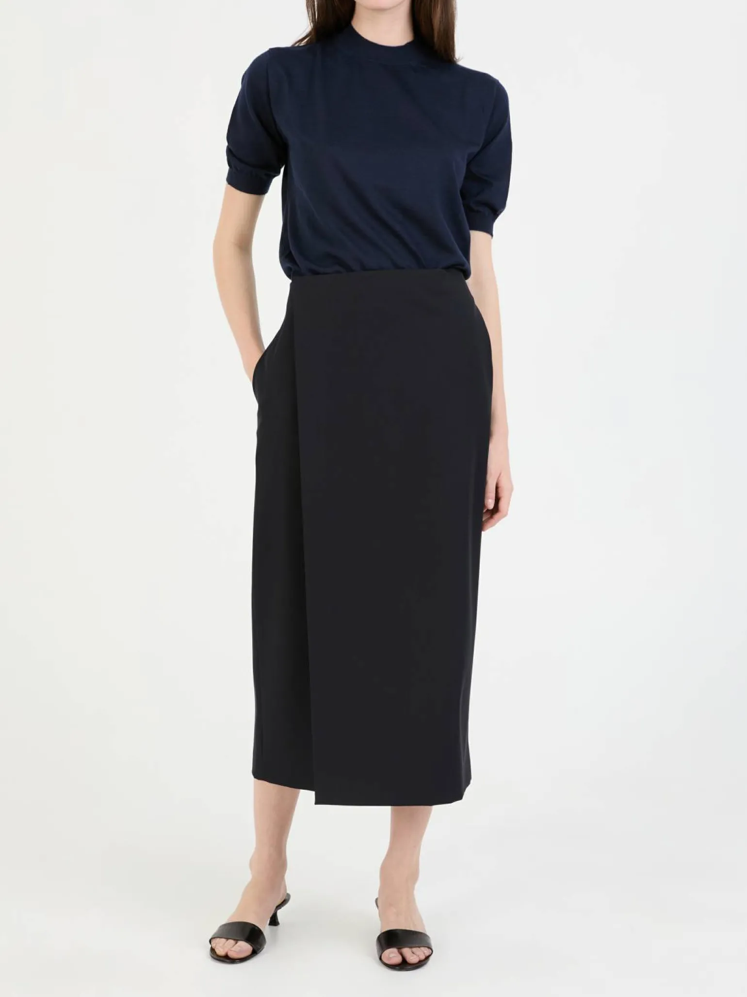 Wollrock 'Kavi' Marineblau