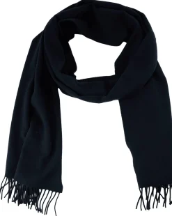 Wollschal 'Horse Medal' Marineblau