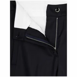 Woll-Seidenhose 'Astrid' Marineblau