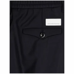 Woll-Seidenhose 'Astrid' Marineblau