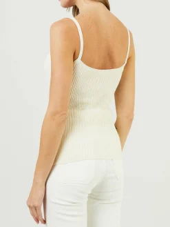 Woll-Top 'Cami' Lovely White